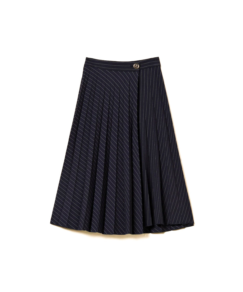Twinset Kids Gonna Lunga a Righe per Bambine