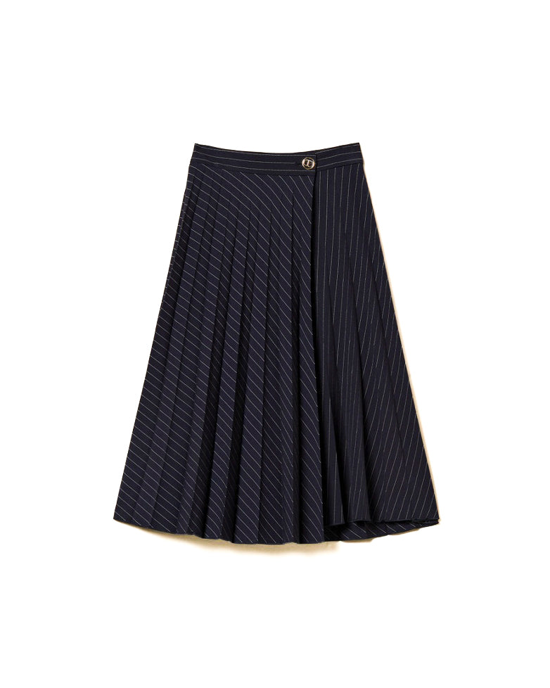 Twinset Kids Gonna Lunga a Righe per Bambine