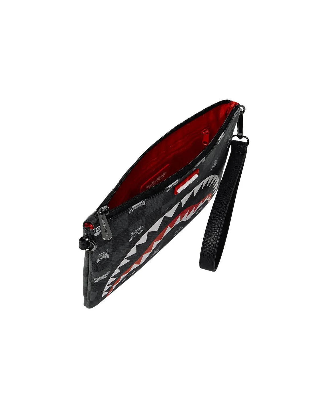 Sprayground Kids Borsello Nero con Logo Unisex