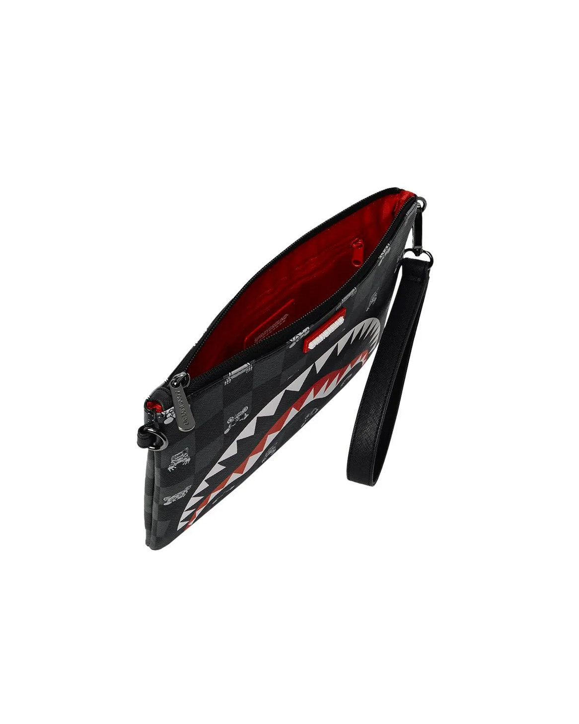 Sprayground Kids Borsello Nero con Logo Unisex