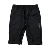 John Richmond Kids Pantalone Nero con Etichetta Logo per Neonati