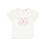 Angel's Face T-shirt Bianca con Stampa Mallory per Bambine