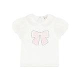 Angel's Face T-shirt Bianca con Stampa Mallory per Bambine