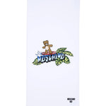 Moschino Kids Asciugamano Bianco con Teddy Bear per Bambini