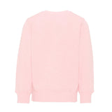 Moschino Kids Felpa Rosa con Logo Teddy Bear per Bambine