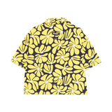 Msgm Kids Camicia Giallo/Nero a Fantasia per Bambine