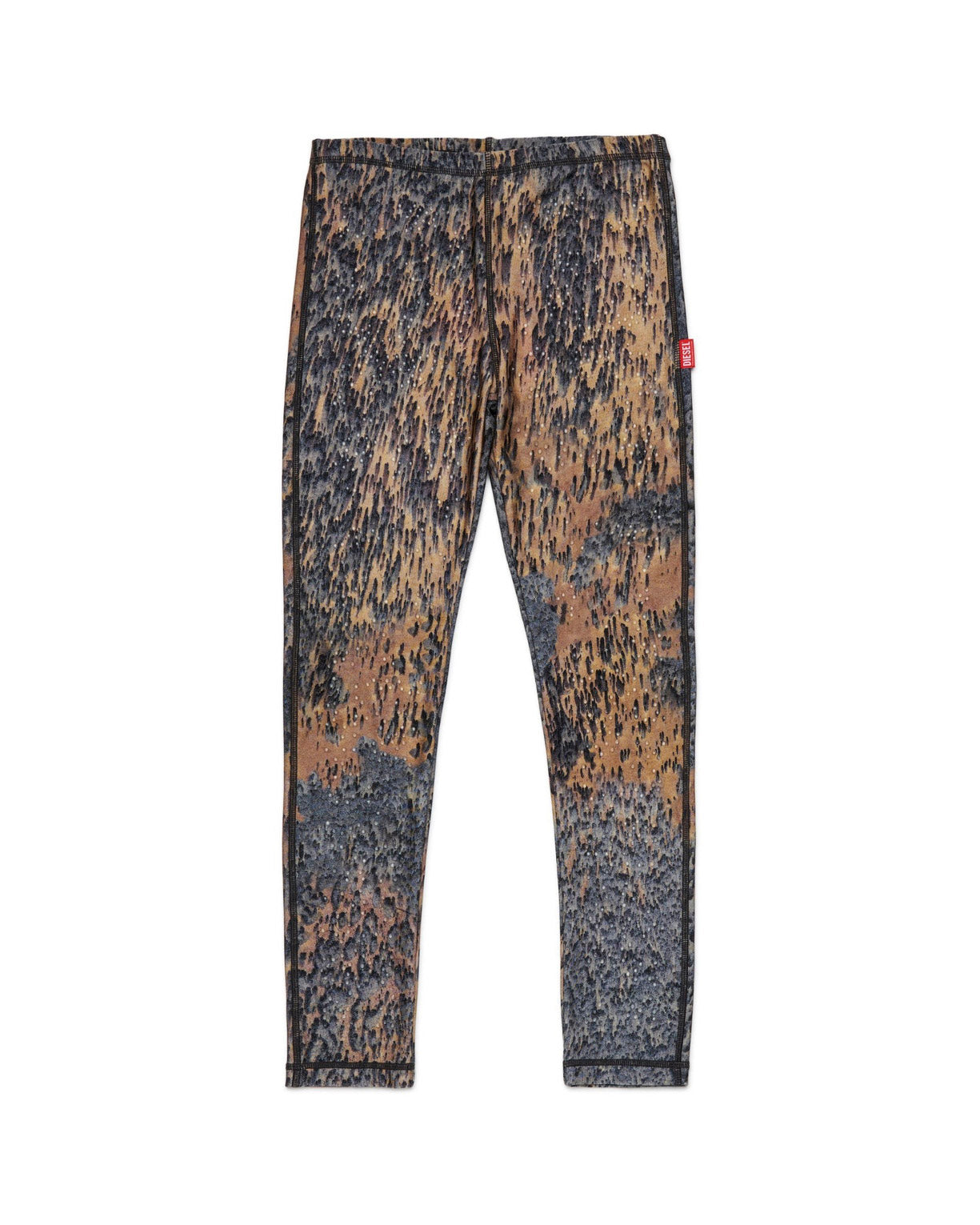 Diesel Kids Leggings Fantasia Acid Rain per Bambine