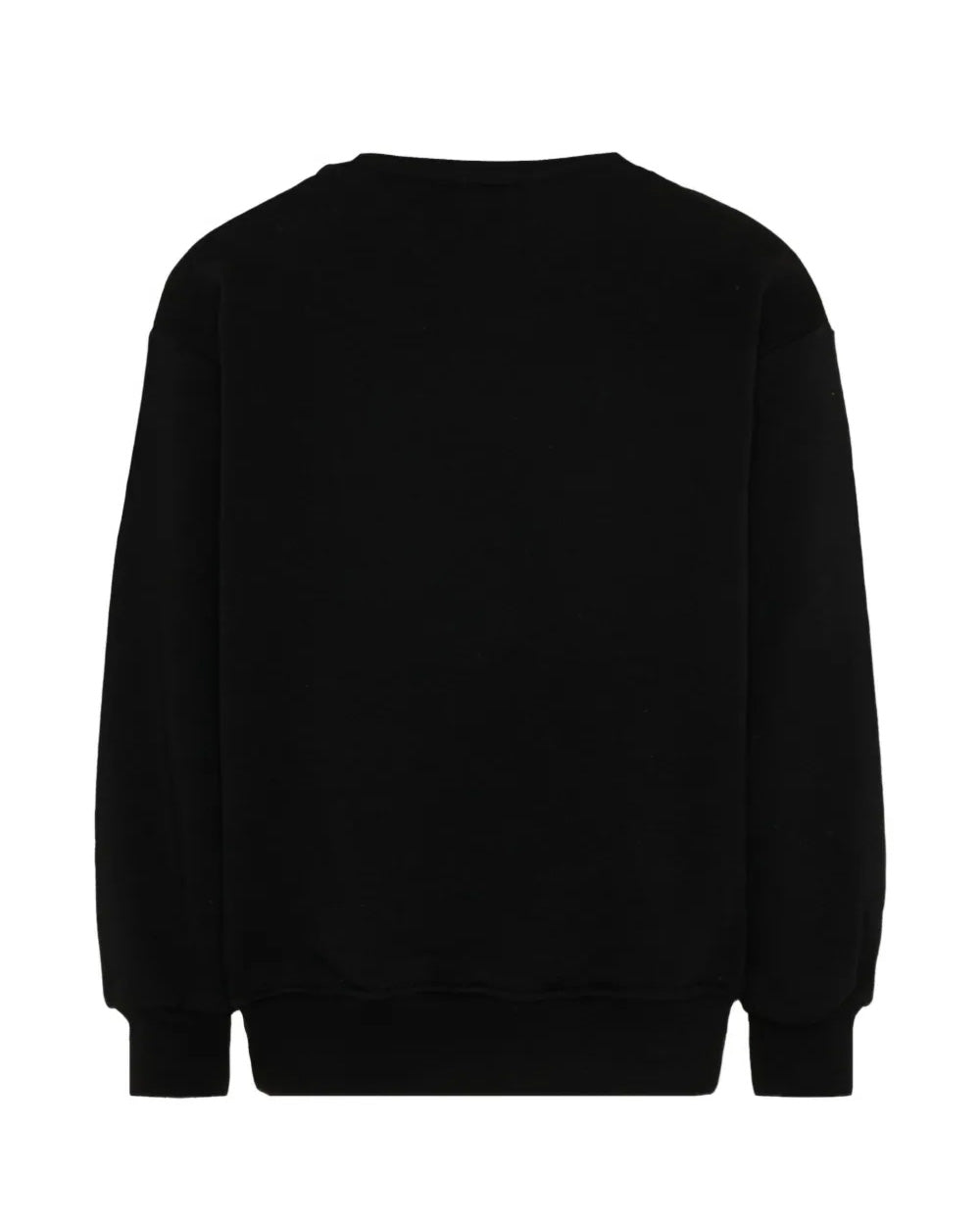 Barrow Kids Felpa Nero con Stampa Teddy Unisex