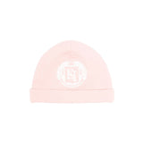 Elisabetta Franchi La Mia Bambina Cappello Desert Rose/Avoriocon Logo per Neonate