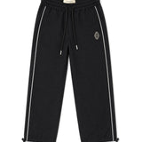 Yes London Kids Pantaloni Sportivi con Profili Bianchi per Bambini