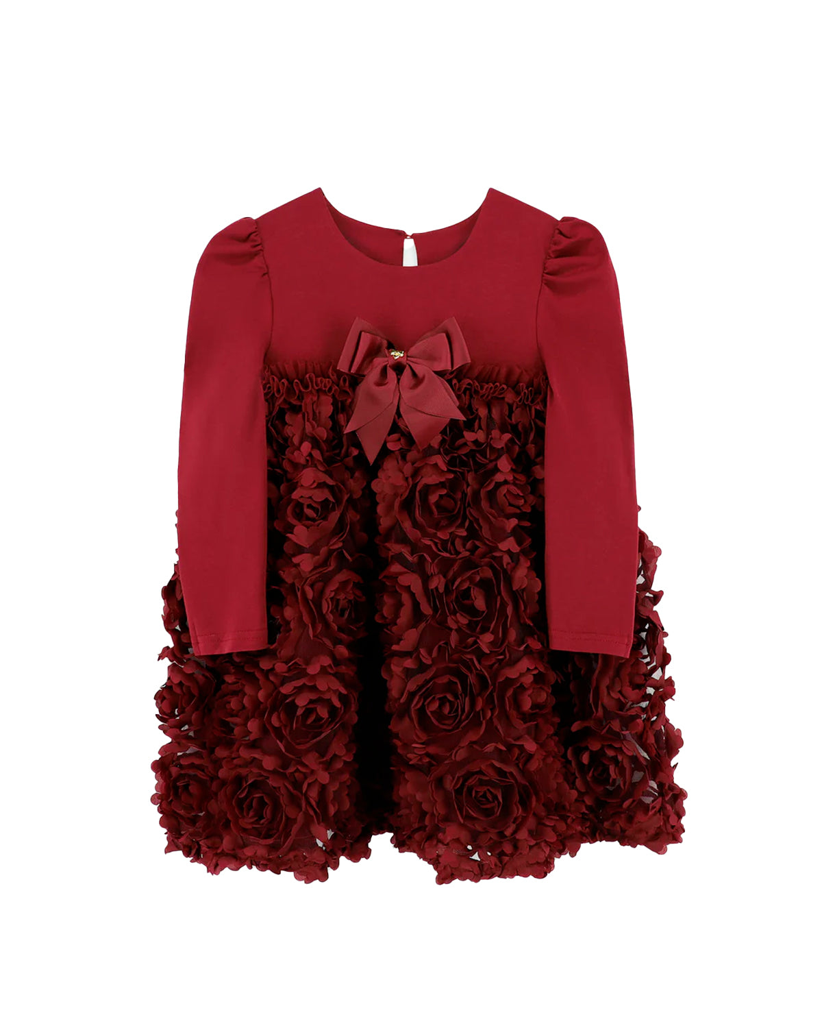Angel's Face Kids Abito in Tulle con Rose 3D per Bambine
