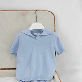 Le Coconne Polo Azzurra per Neonati