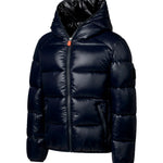 Save the Duck Piumino Blu ARTIE per Bambini (dettaglio)