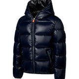 Save the Duck Piumino Blu ARTIE per Bambini (dettaglio)