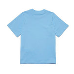 Dsquared2 Kids T-Shirt Celeste con Logo Wave 1964 per Bambini
