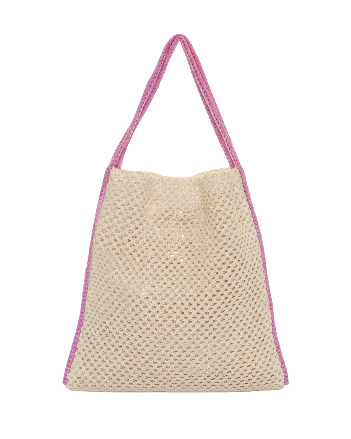 F**K Kids Tote Bag Fucsia con Logo per Bambine
