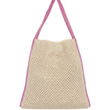 F**K Kids Tote Bag Fucsia con Logo per Bambine