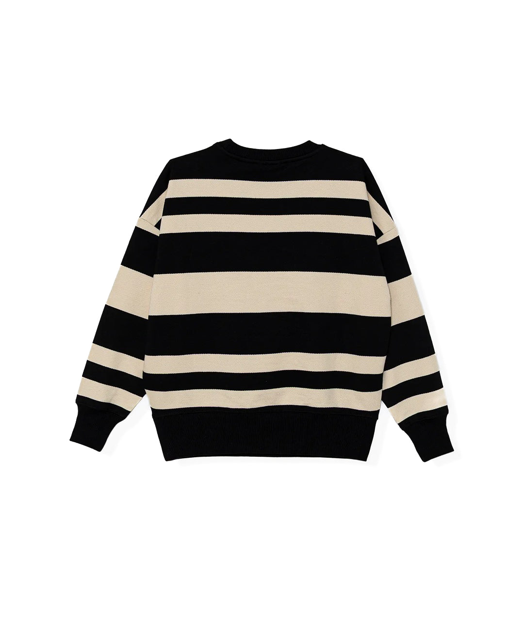 Calvin Klein Kids Felpa Con Motivo a Righe Orinzontali a Contrasto per Bambini