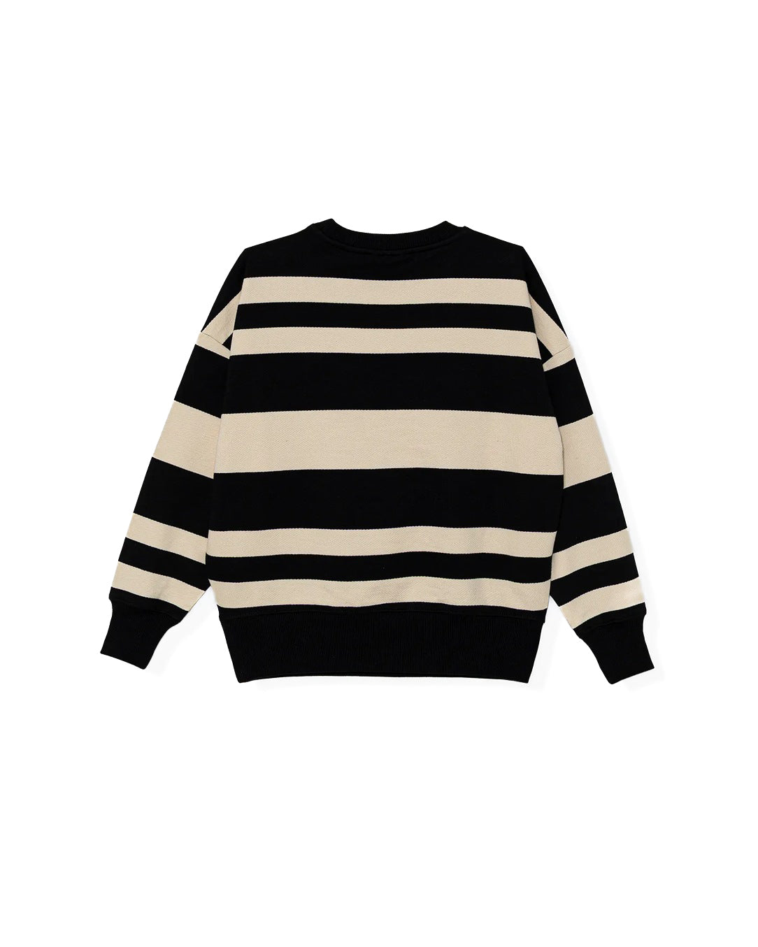 Calvin Klein Kids Felpa Con Motivo a Righe Orinzontali a Contrasto per Bambini