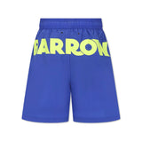 Barrow Kids Costume Boxer Blu con Logo