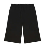 Gcds Kids Bermuda Nero con Stampa per Bambini