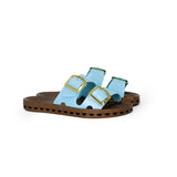 Sensi Kids Prestige Light Blue Double Band Sandal for Girls