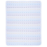 Coperta Marlù Multicolor Ricamata per Neonate