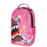 Sprayground Kids Zaino Rosa My Little Pony con Stampa Squalo e Logo per Bambine