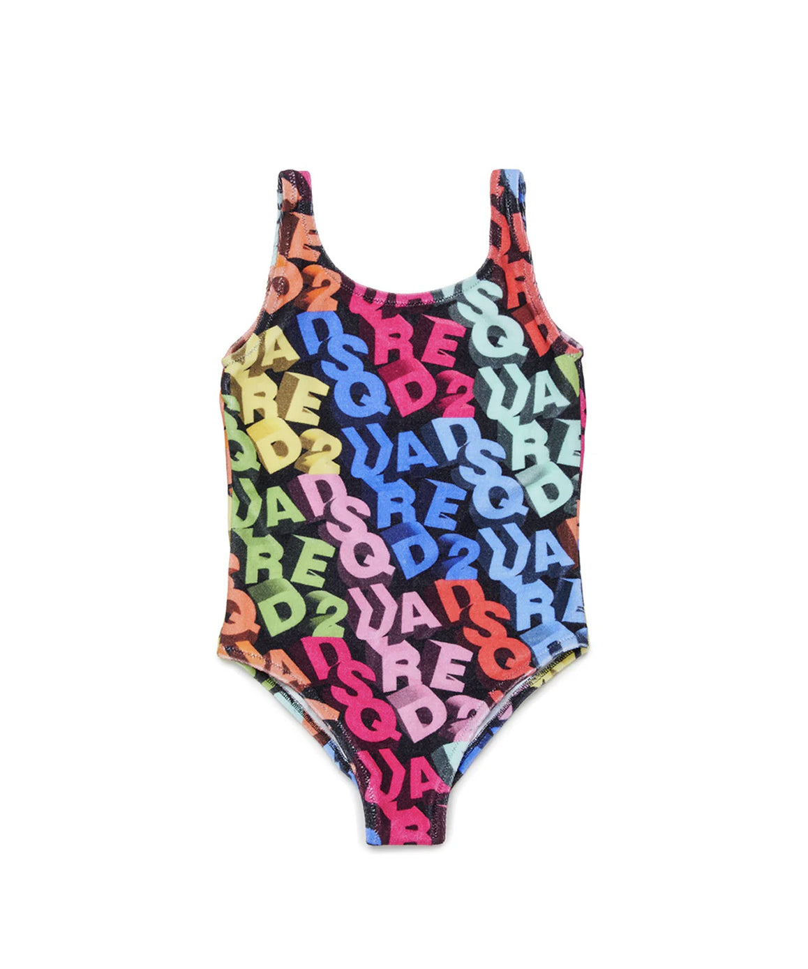 Dsquared2 Kids Costume Multicolor All-Over per Bambine