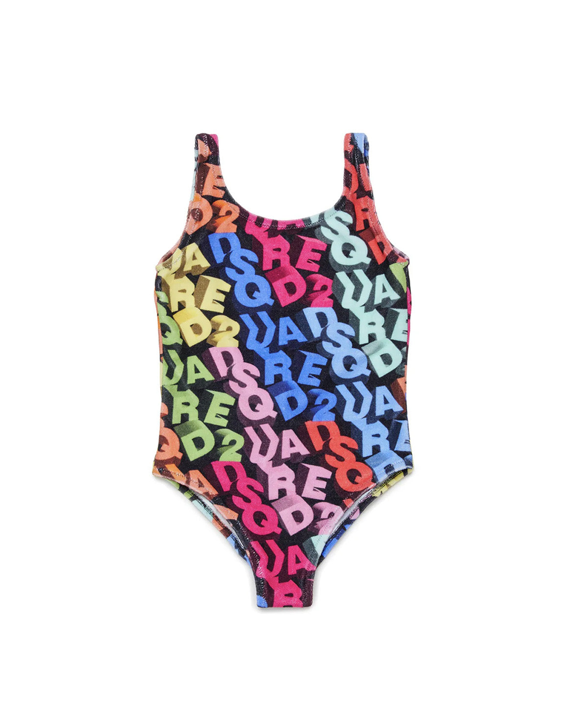 Dsquared2 Kids Costume Multicolor All-Over per Bambine