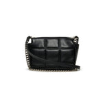 Dsquared2 Kids Borsa Nera con Tracolla e Placca Logo per Bambine (retro)
