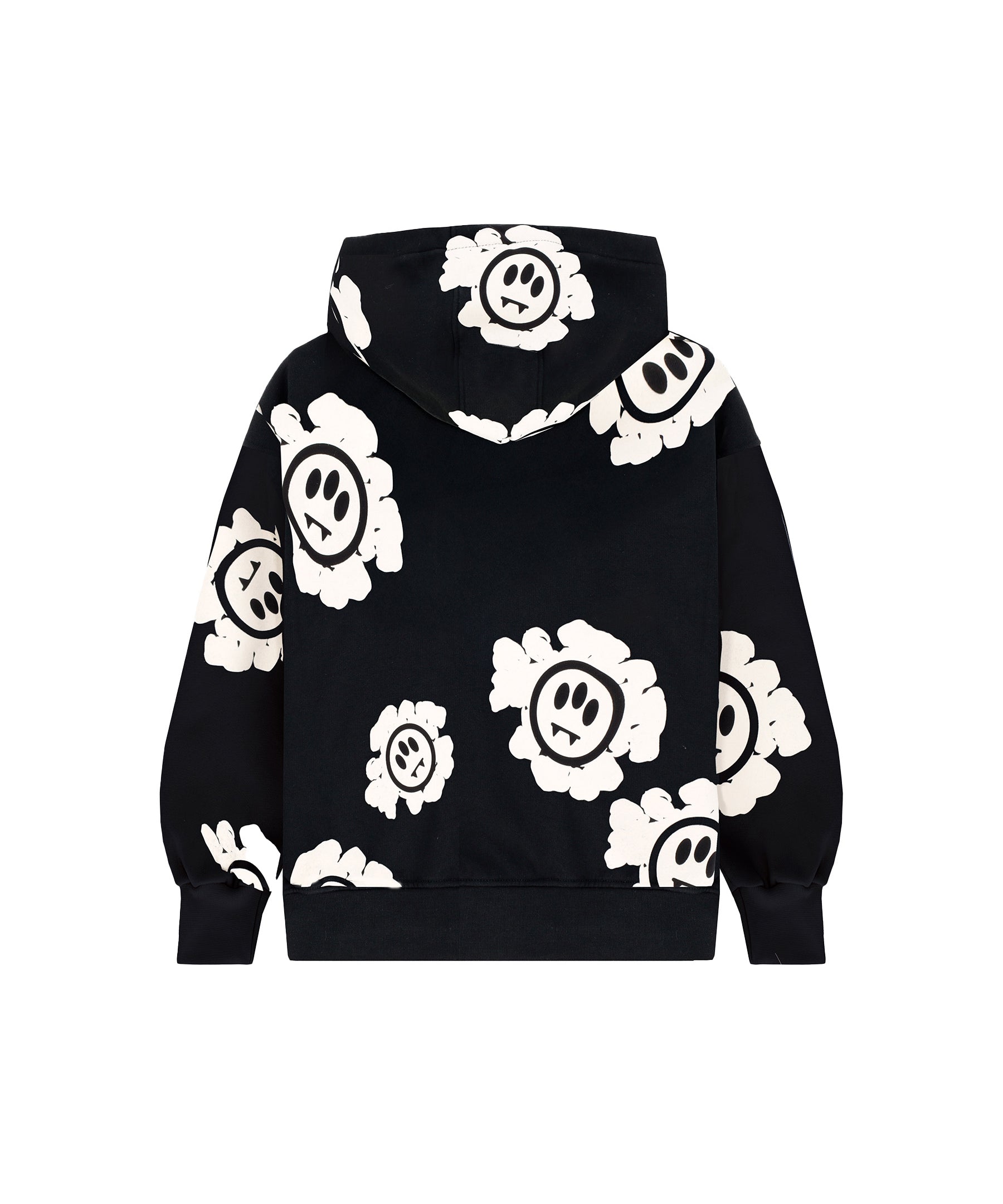 Barrow Kids Felpa con Cappuccio Stampa Florealoe per Bambini
