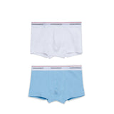 Dsquared2 Kids Boxer Bianco e Azzurro per Bambini