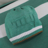 Marlù Cappellino Verde Menta per Neonati (fronte)