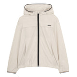 Boss Kids Completo Giubbino Antivento e Bermuda Sabbia per Bambini