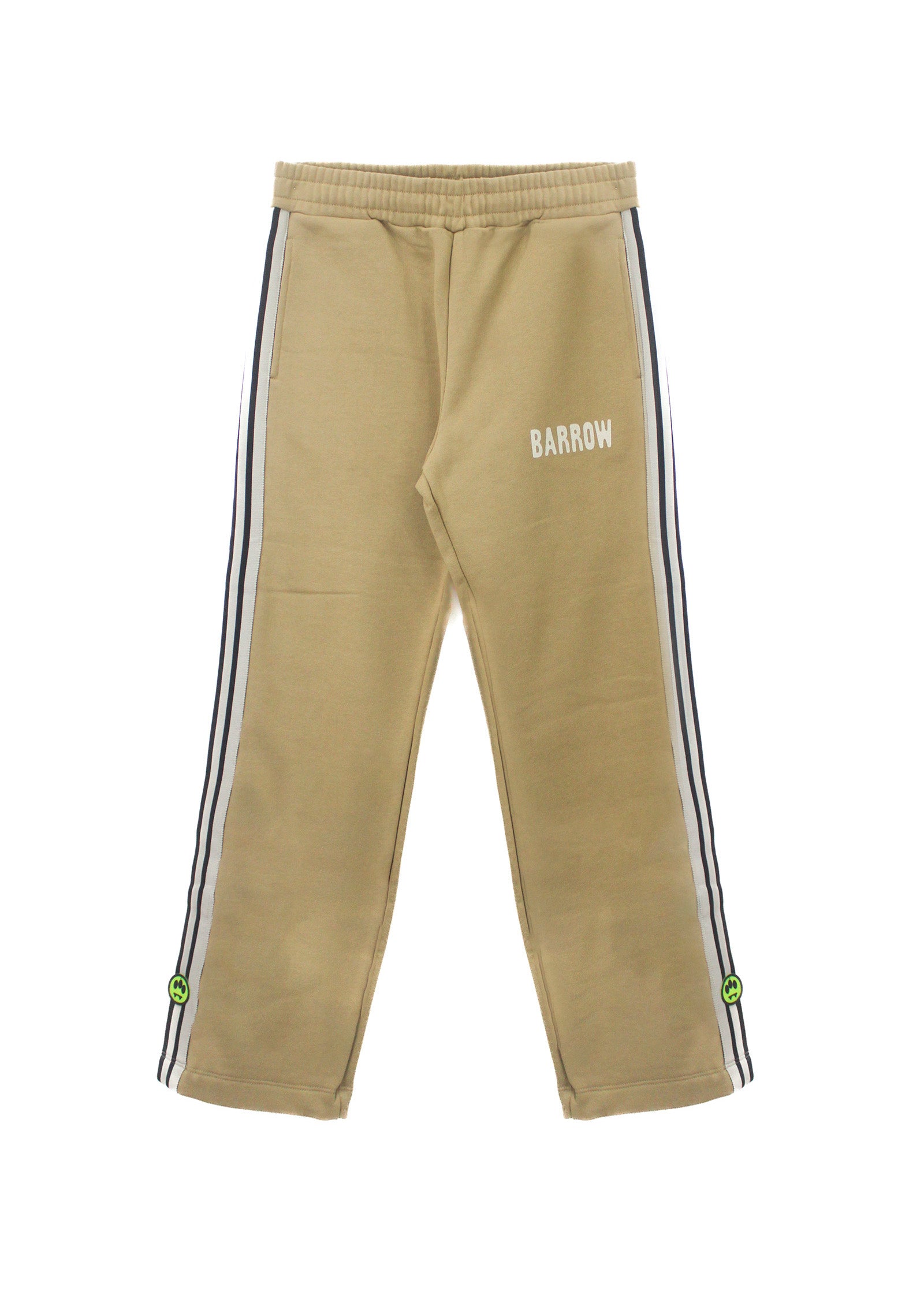 Barrow Kids Pantaloni Tuta Marrone con Logo