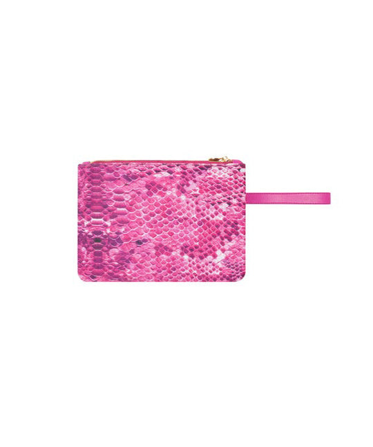 4GIVENESS Pochette Fantasia Rainbow Boa Fucsia