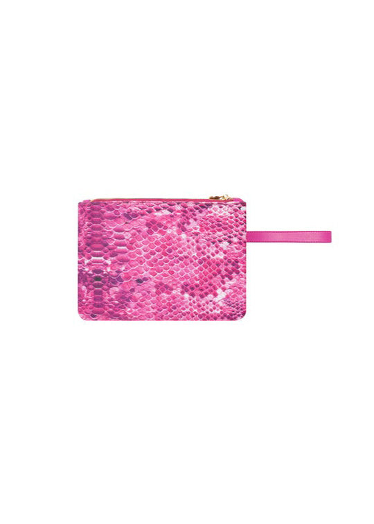 4GIVENESS Pochette Fantasia Rainbow Boa Fucsia