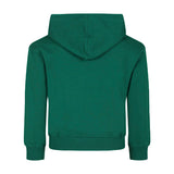 Moschino Kids Felpa Verde con Cappuccio con Logo Teddy Bear per Bambini (retro)