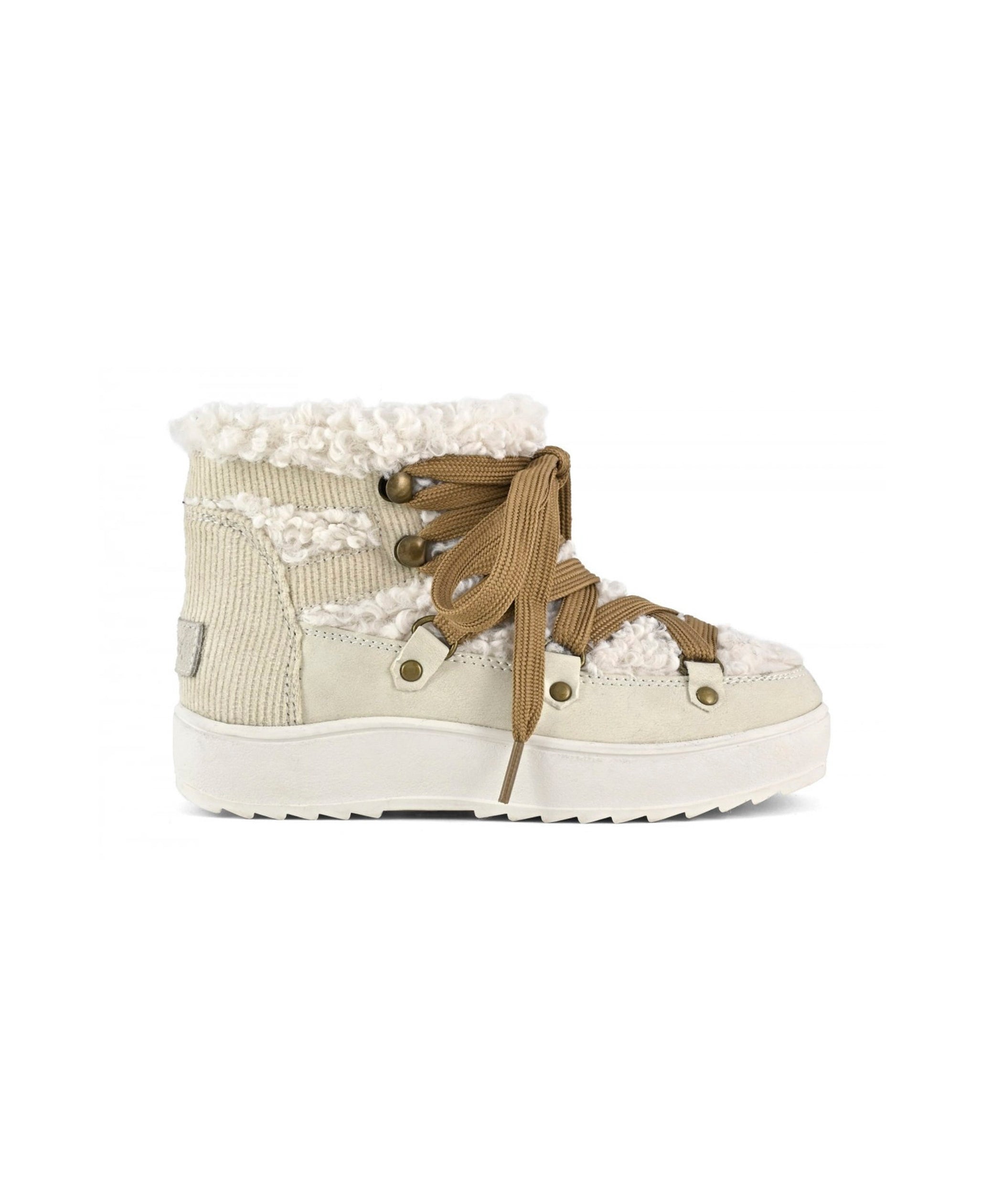 Colors of California Stivale Bianco da Neve in Teddy per Bambine