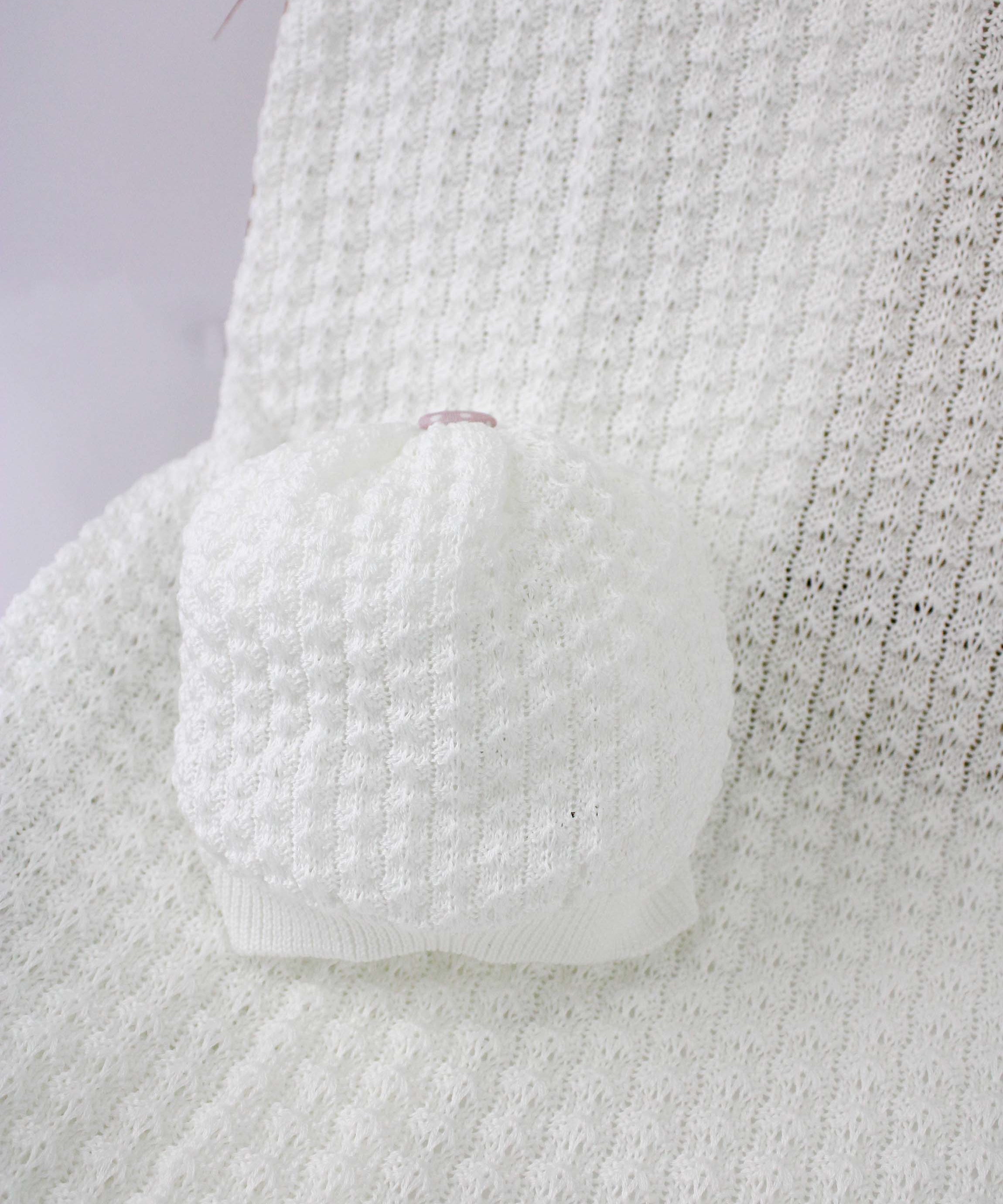 Marlù Cappellino Bianco per Neonate