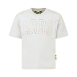 Barrow Kids T-Shirt Bianca con Applicazione Logo Strass per Bambine