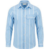 Yes London Kids Camicia Celeste a Righe per Bambini