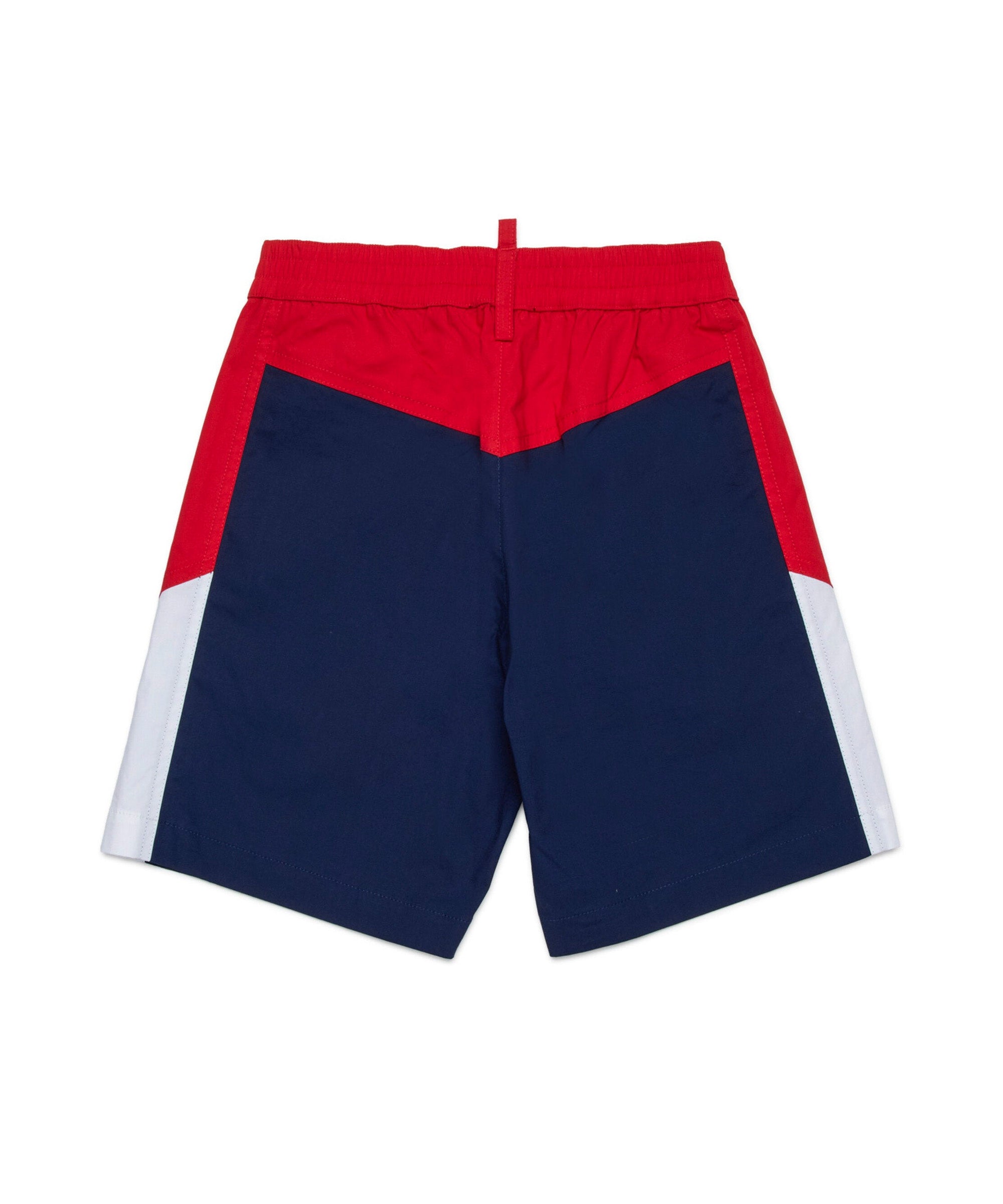 Dsquared2 Kids Bermuda Blu/Bianco/Rosso per Bambini