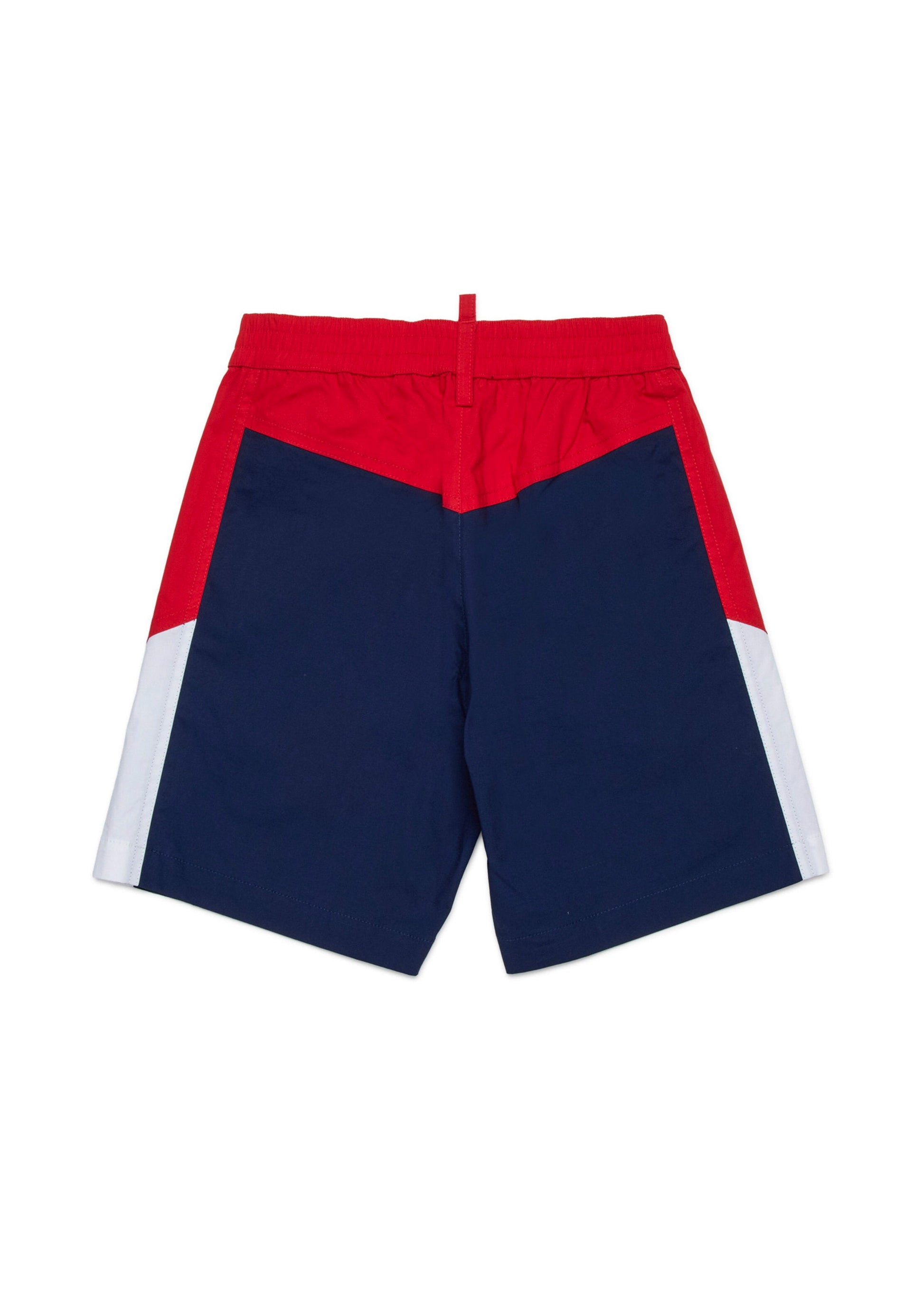Dsquared2 Kids Bermuda Blu/Bianco/Rosso per Bambini