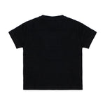 Elisabetta Franchi La Mia Bambina T-Shirt Nero con Logo Ricamato per Bambine