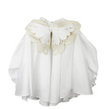 Cocò et Mamà Abito Nebulosa Bianco per Bambine