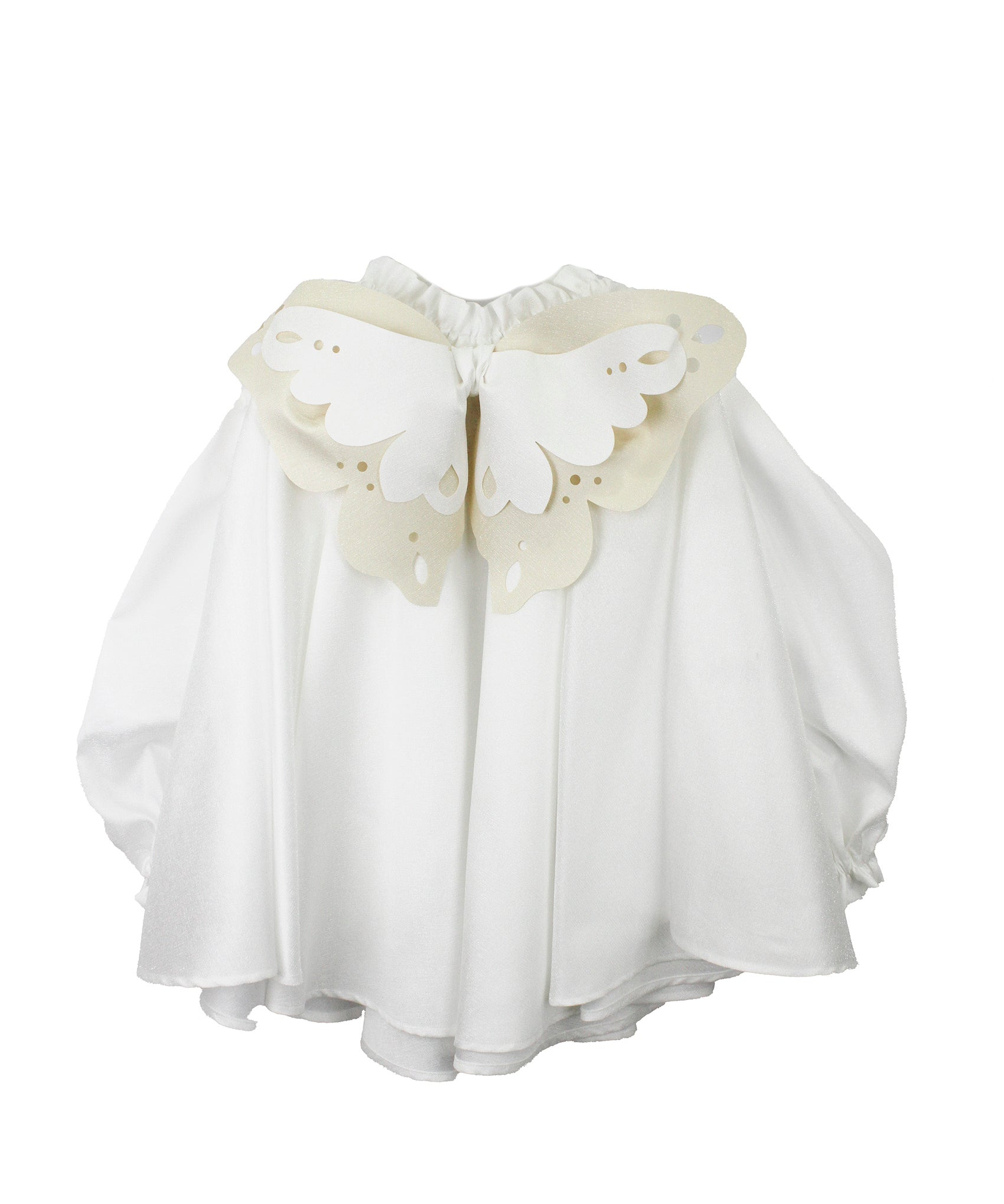 Cocò et Mamà Abito Nebulosa Bianco per Bambine