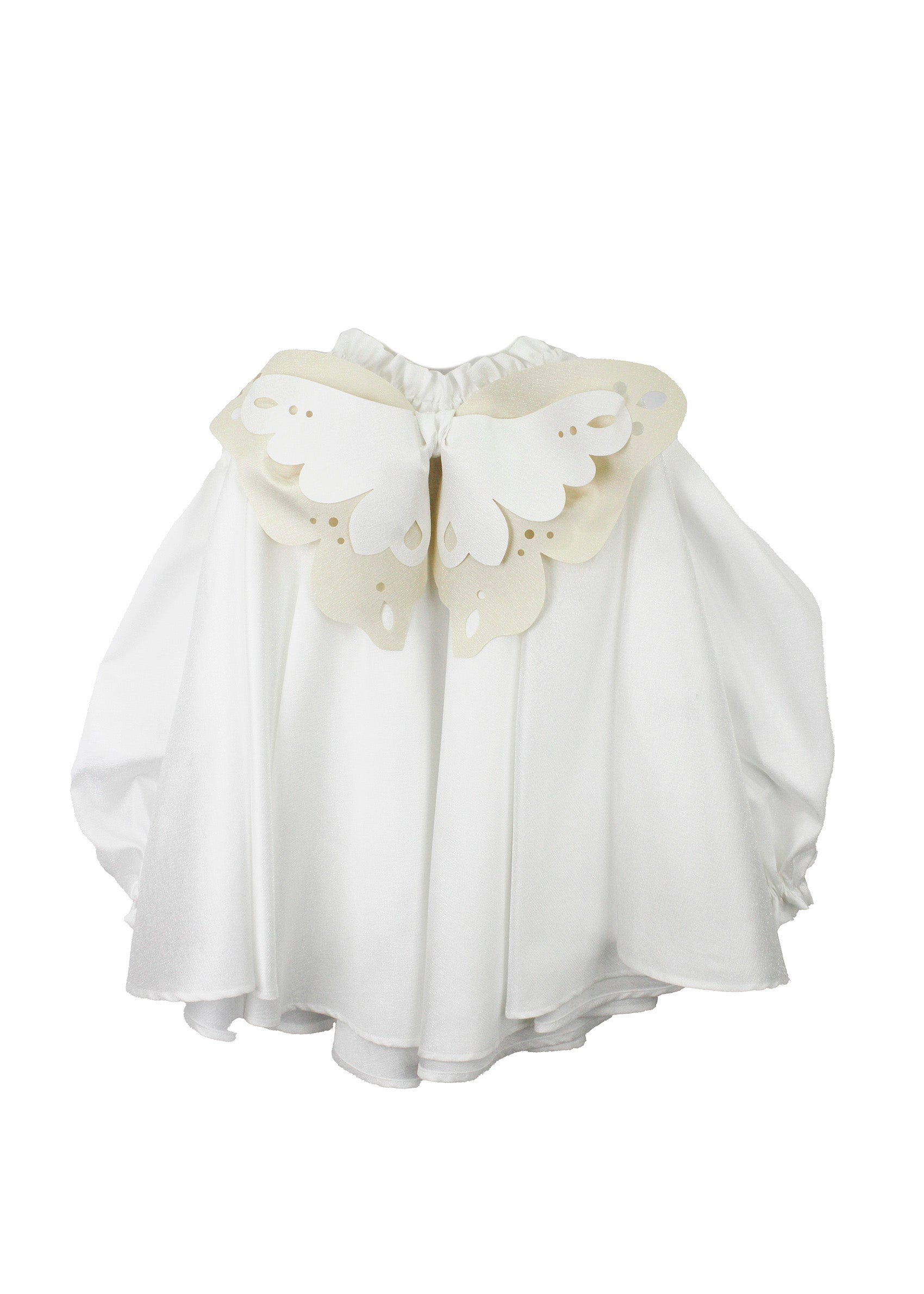 Cocò et Mamà Abito Nebulosa Bianco per Bambine