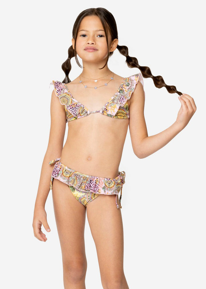 4GIVENESS Girls' Capri Print Bikini Set